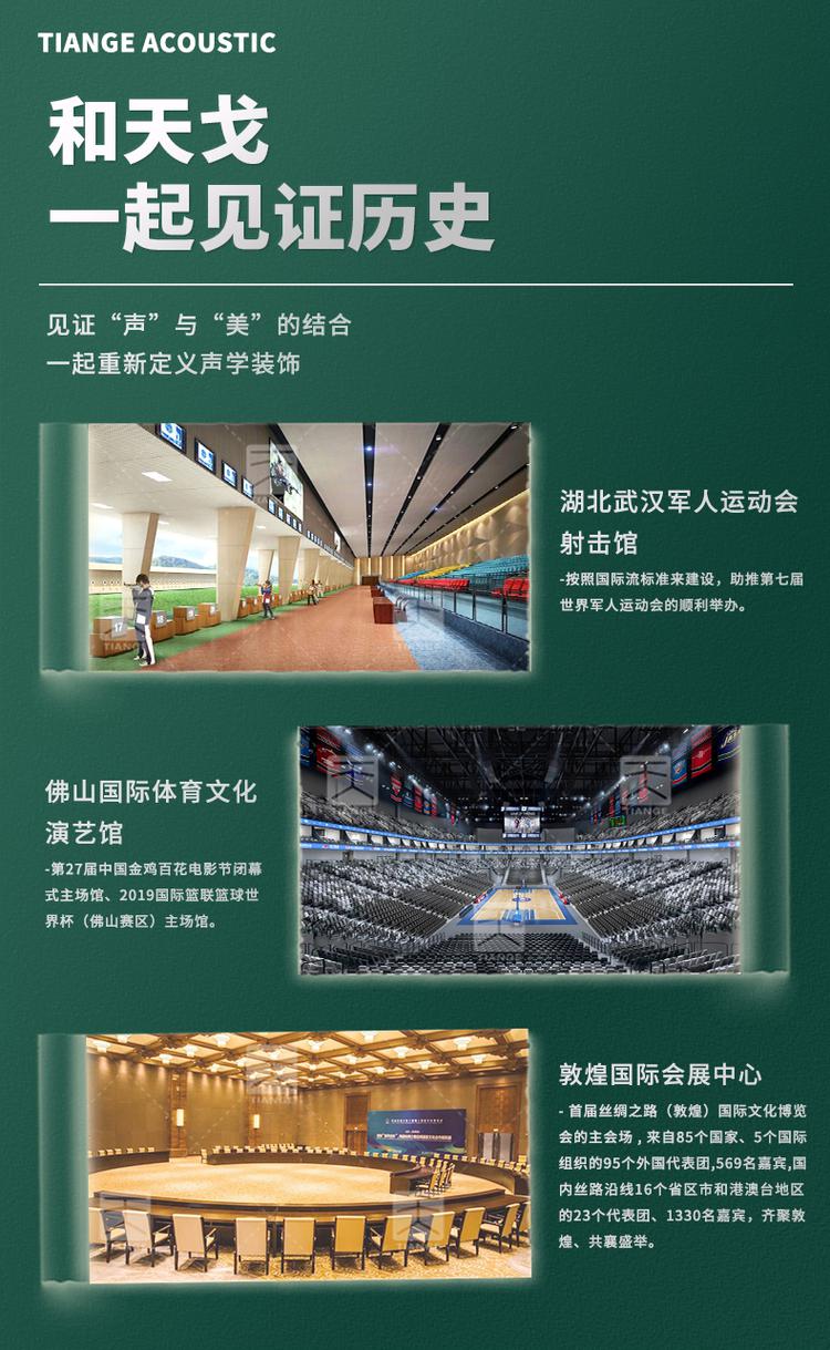 試音室孔木吸音板代表案例