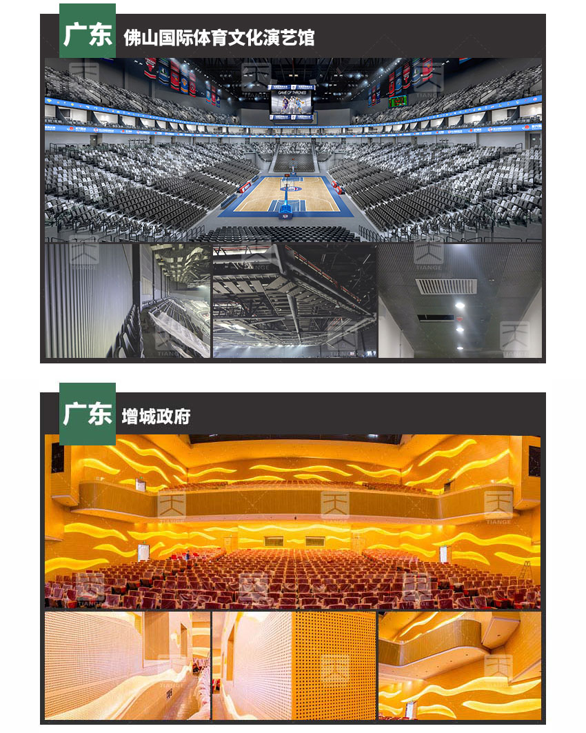 會(huì)議室孔木吸音板工程案例