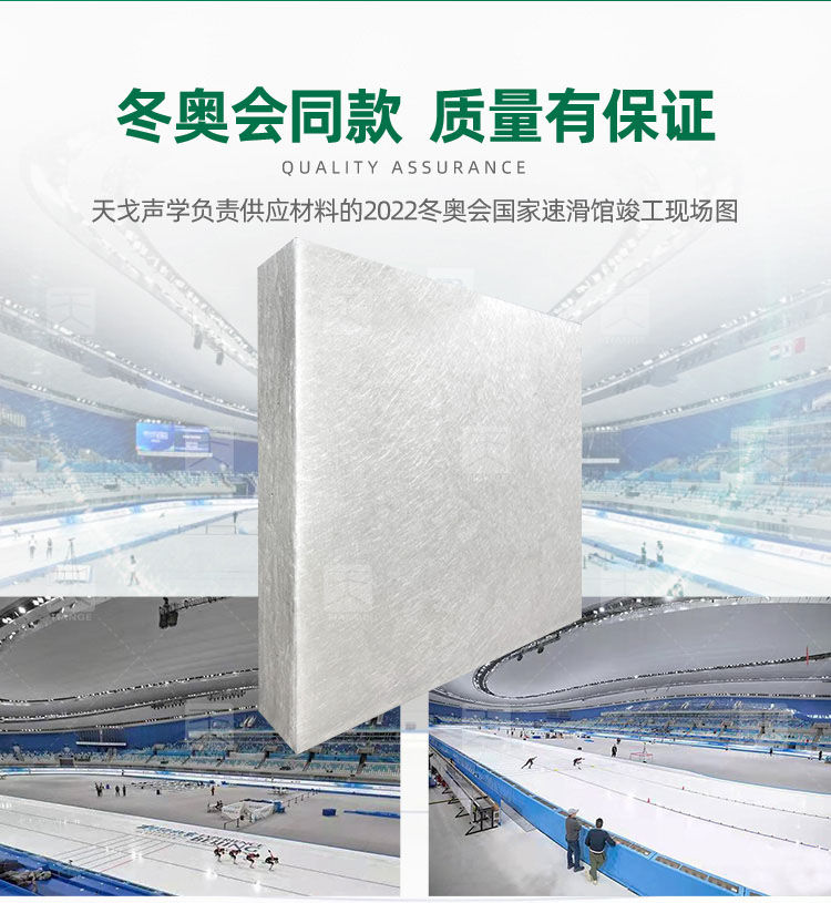 冬奧會(huì)場(chǎng)館同款環(huán)保無甲醛憎水吸聲體 冬奧會(huì)場(chǎng)館同款環(huán)保無甲醛憎水吸聲體
