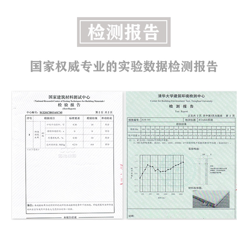 高纖吸音板檢測報(bào)告 高纖吸音板檢測報(bào)告