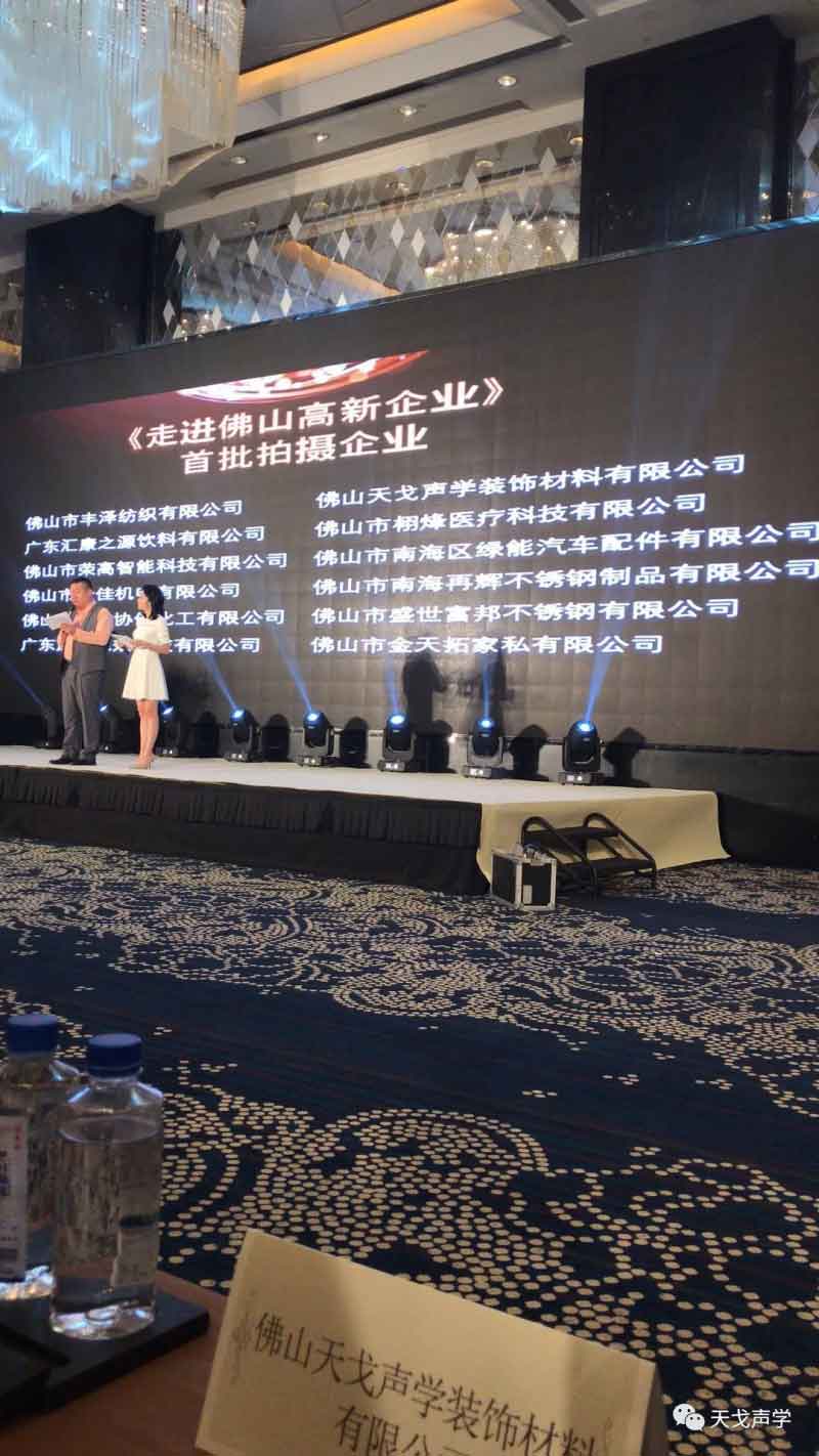 《走進(jìn)佛山高新企業(yè)》首批拍攝企業(yè)