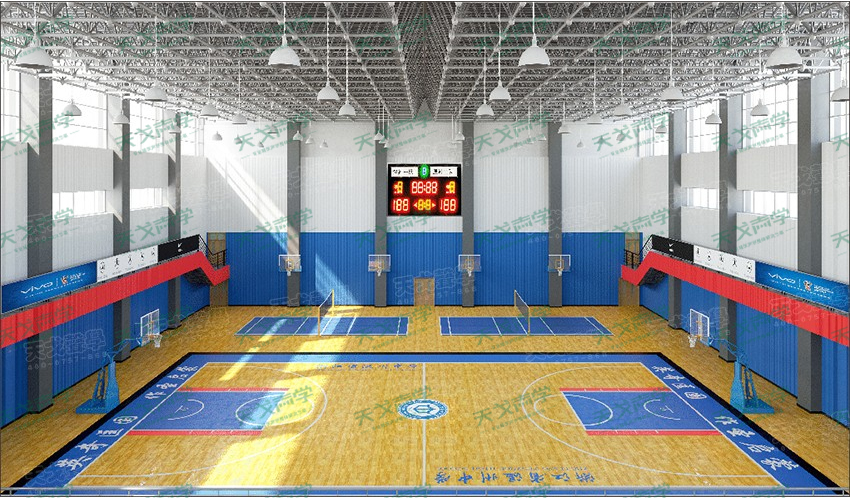 浙江溫州中學(xué)體育館聲學(xué)設(shè)計(jì)工程